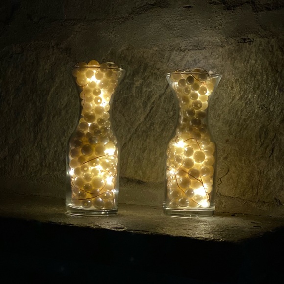 Homemade Pearl vase decor - Picture 7 of 9